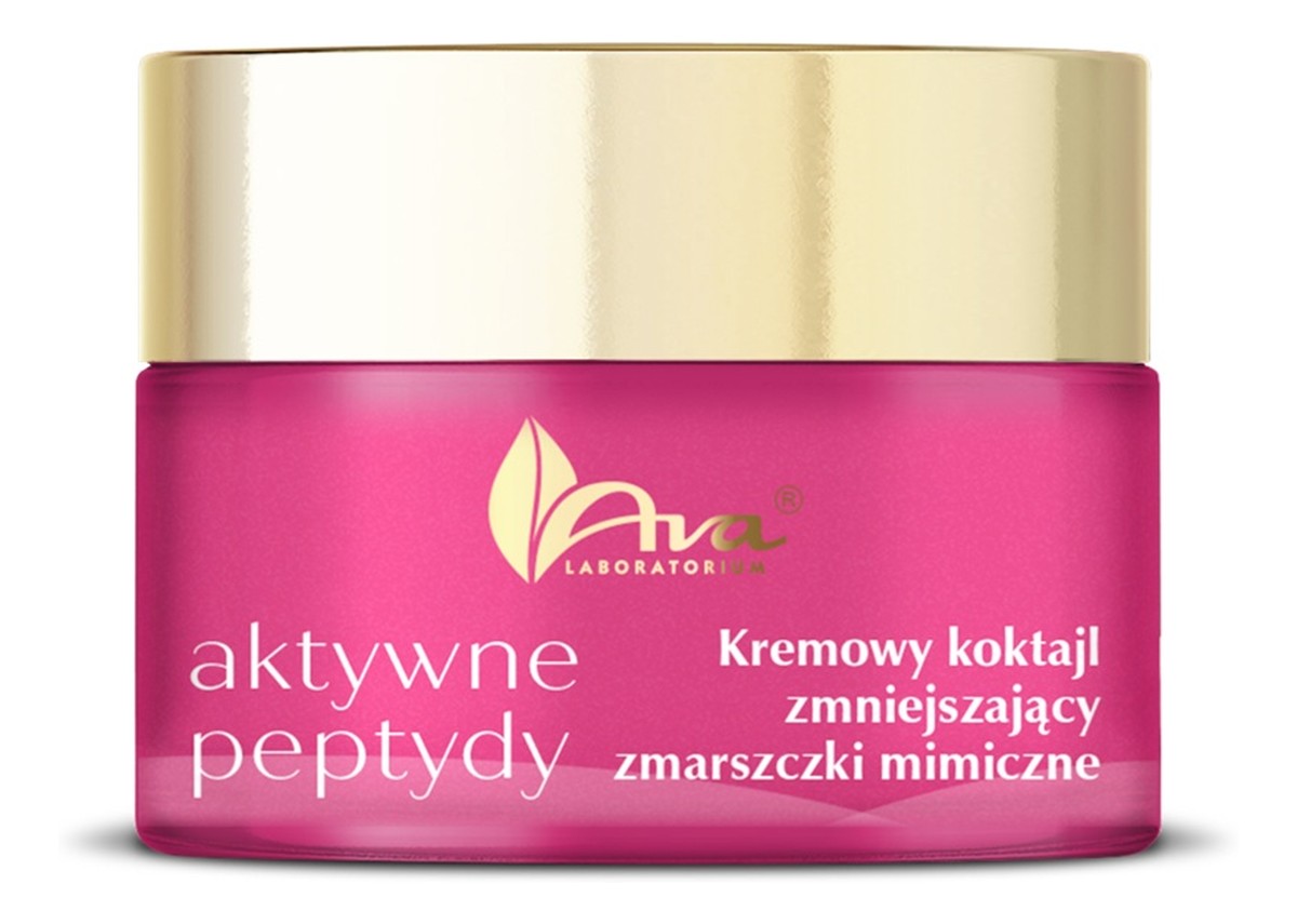 Kremowy koktajl zmniejszający zmarszczki mimiczne