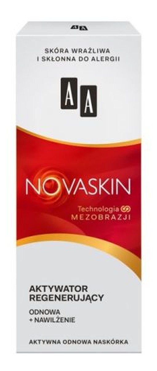Cosmetics Novaskin Technologia Mezobrazji Aktywator Regenerujący odnawiająco-nawilżający