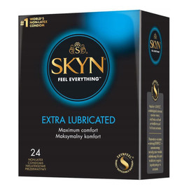 Skyn extra lubricated nielateksowe prezerwatywy 24szt