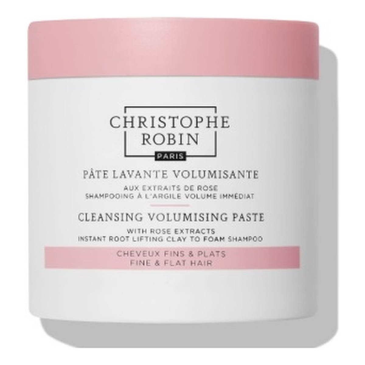 Christophe Robin Cleansing volumizing paste with rose extracts oczyszczający szampon w formie pasty unoszący włosy u nasady 75ml