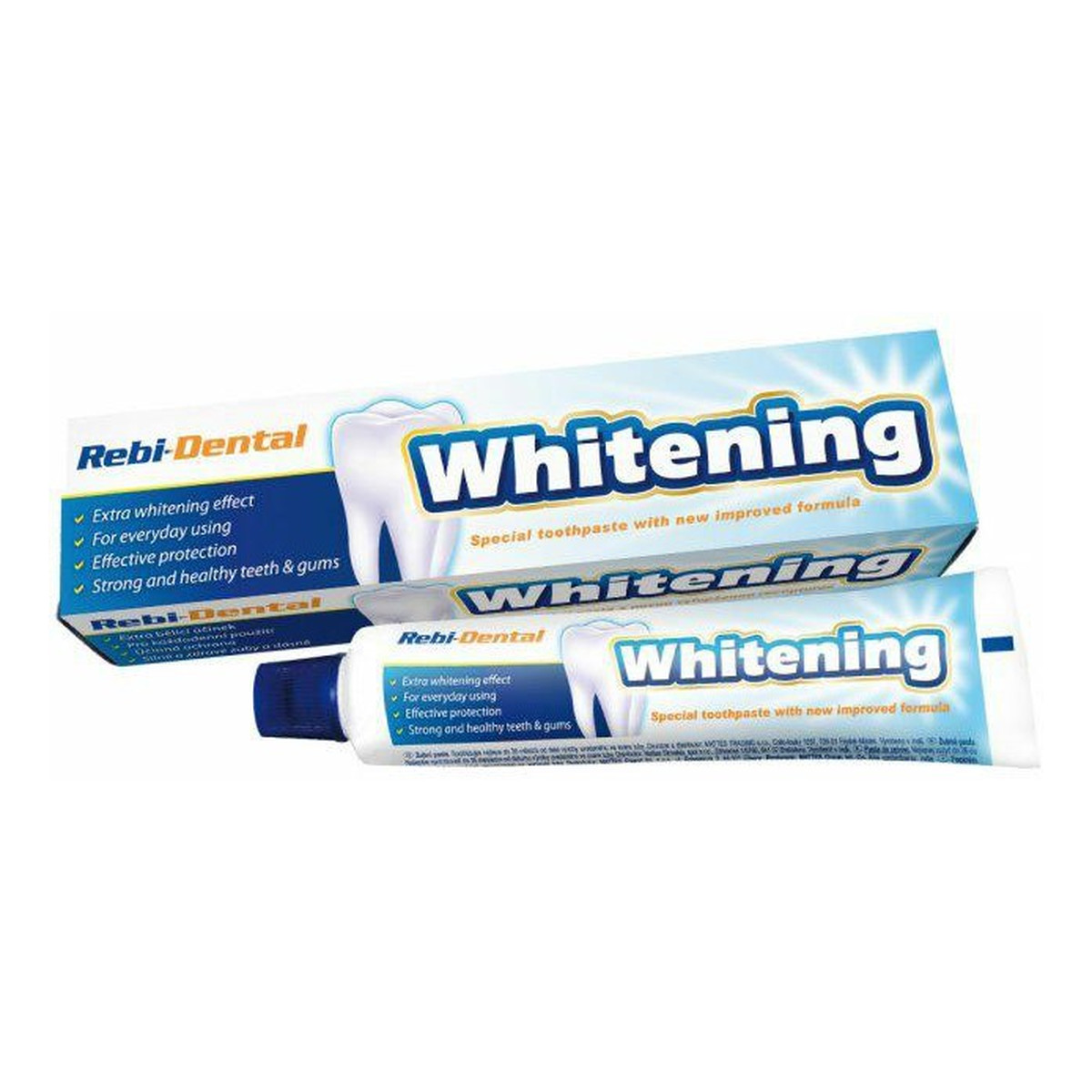 Mattes Rebi-Dental Pasta do zębów Whitening 100g