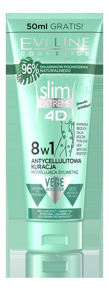 4D Antycellulitowa Kuracja Modelująca Sylwetkę 8w1