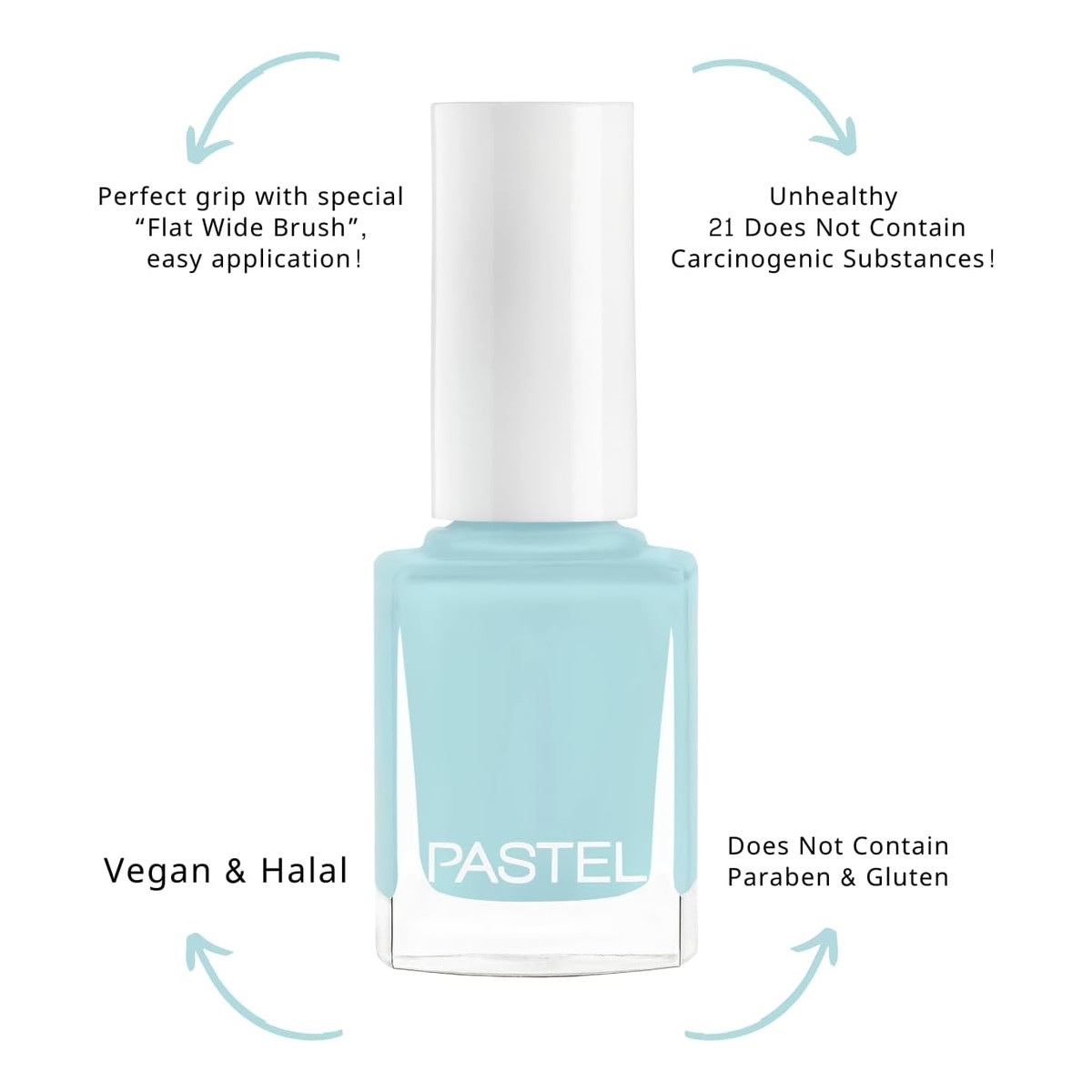 Pastel Lakier do paznokci 13ml