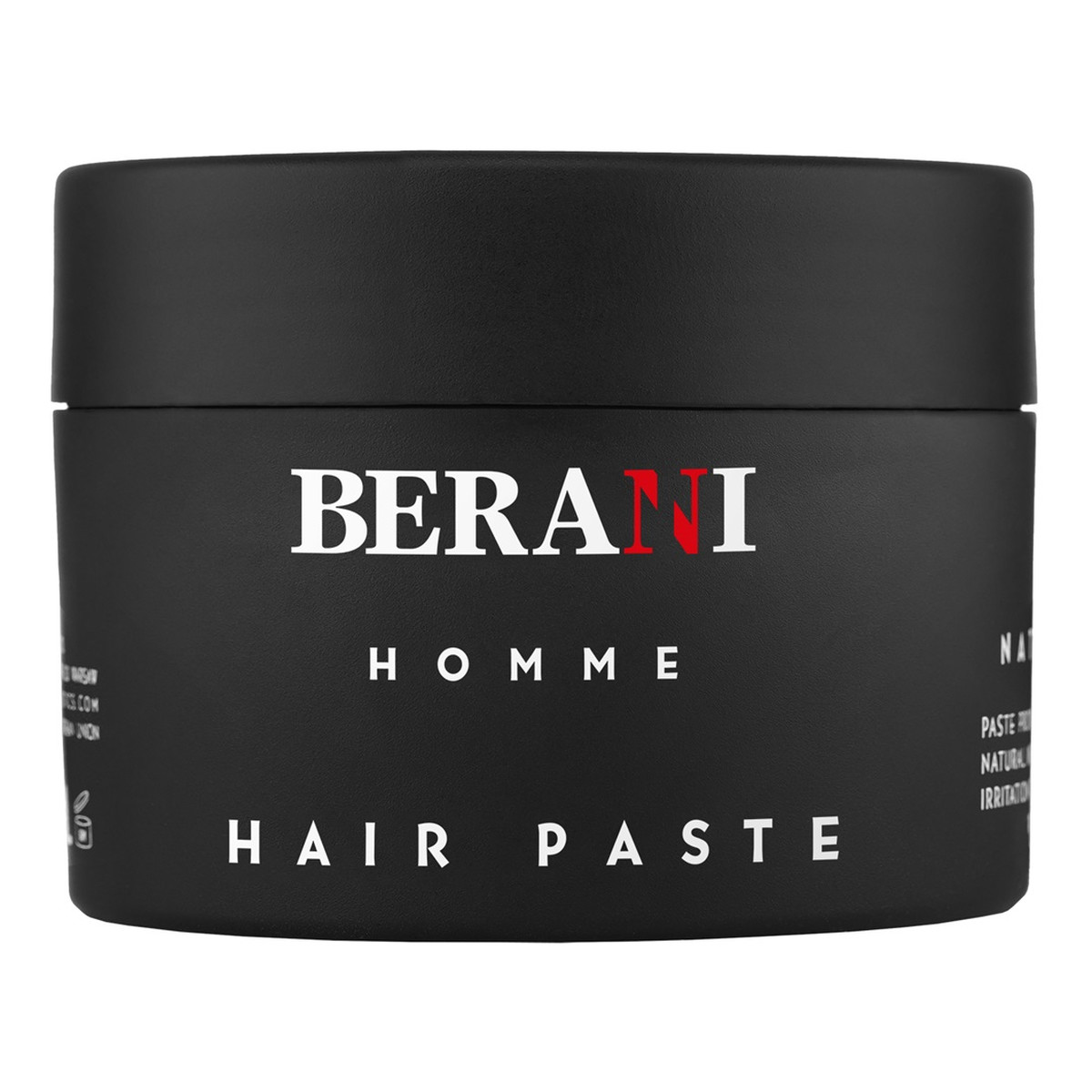 Berani Homme hair paste matująca pasta do stylizacji włosów dla mężczyzn 100ml