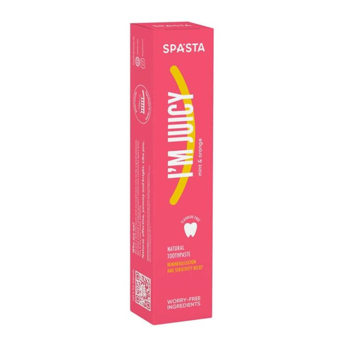 Spasta I’M JUICY Naturalna pasta do zębów bez fluoru 90ml