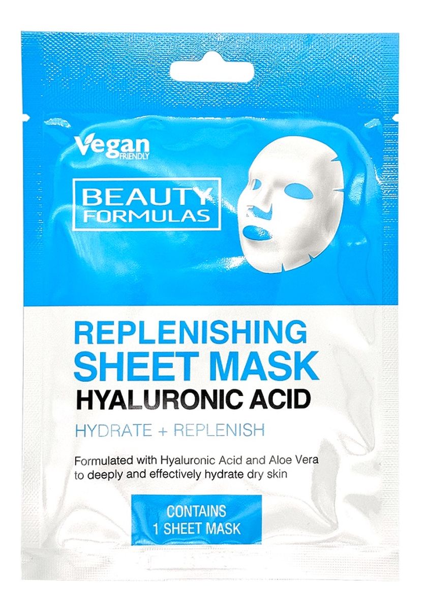 Replenishing sheet mask wypełniająca maska z kwasem hialuronowym w płacie 1szt