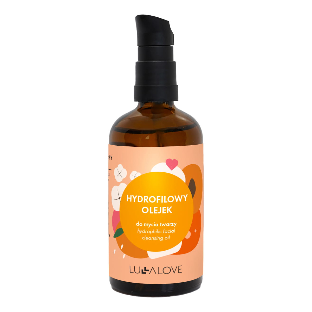 Lullalove Hydrofilowy olejek myjący do twarzy 100ml