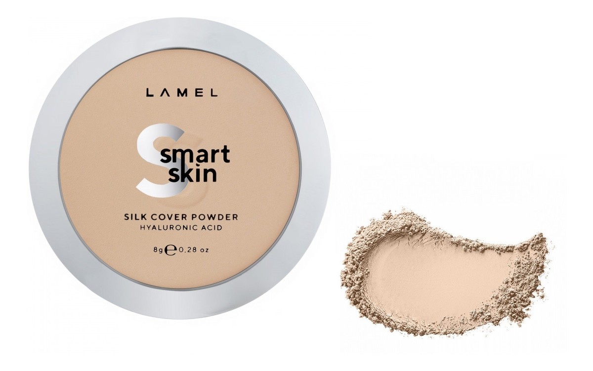 Smart Skin Puder kompaktowy do twarzy Silk Cover