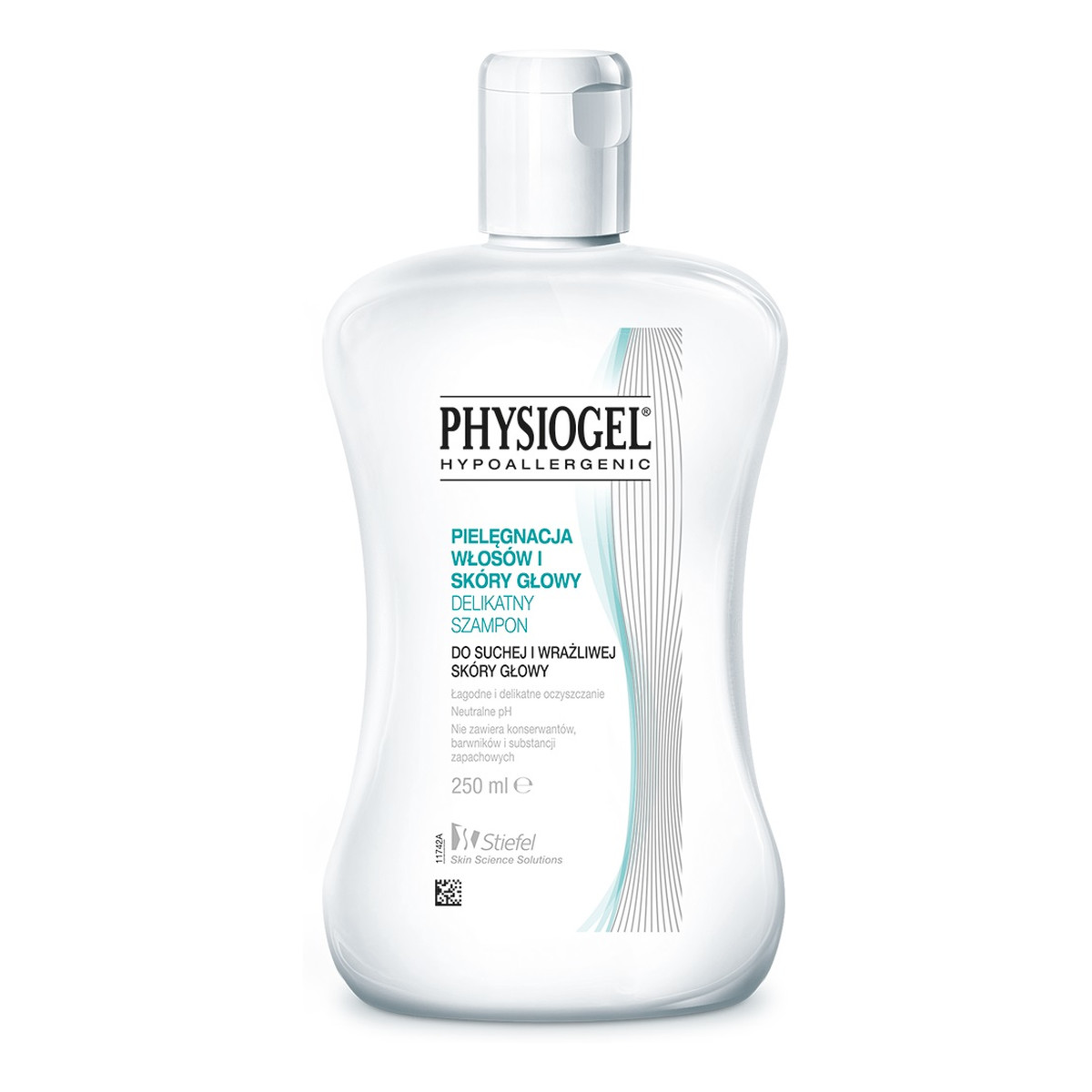 Physiogel delikatny szampon do suchej i wrażliwej skóry głowy 250ml