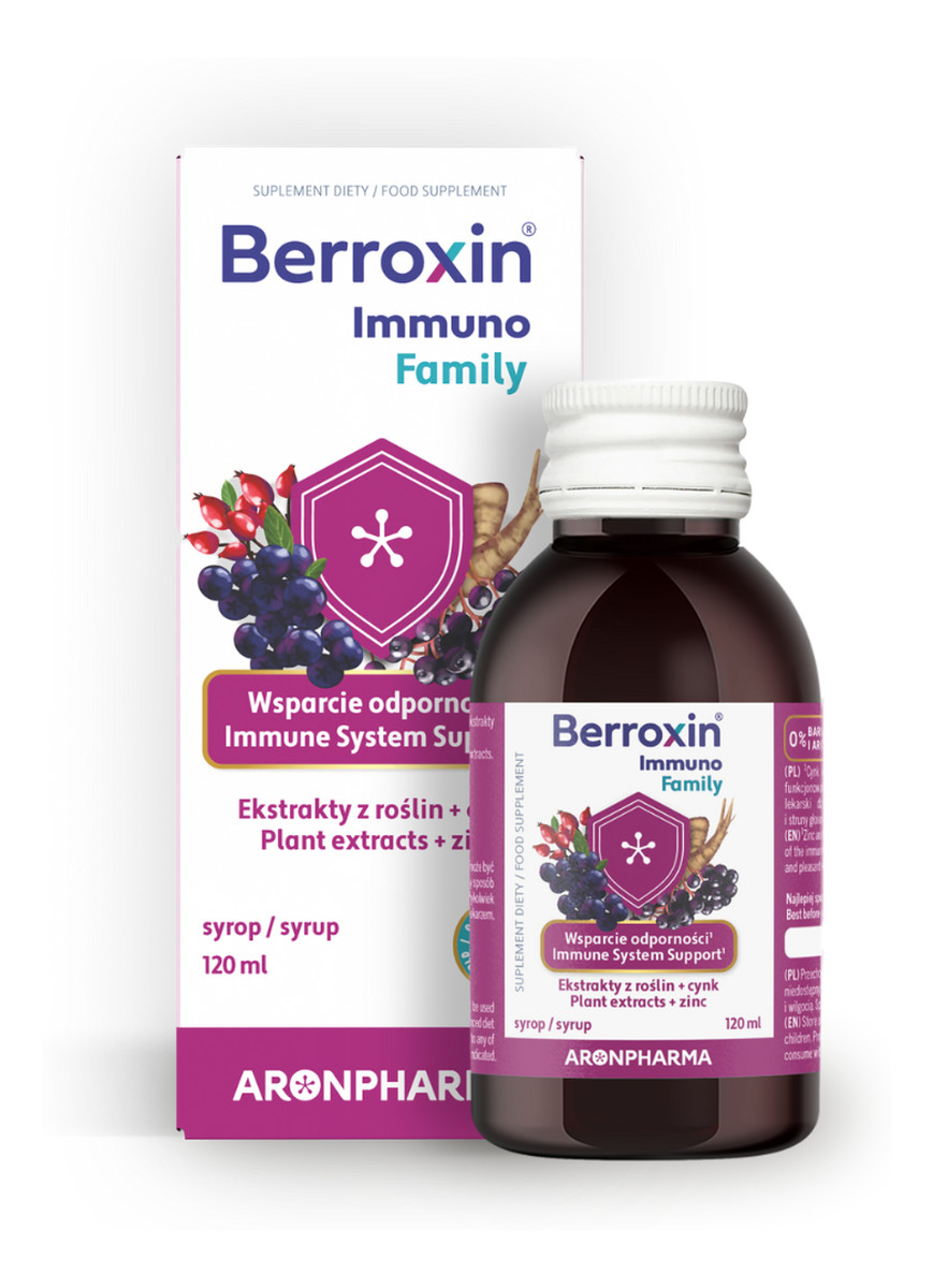 Immuno Family syrop z czarnego bzu i aronii
