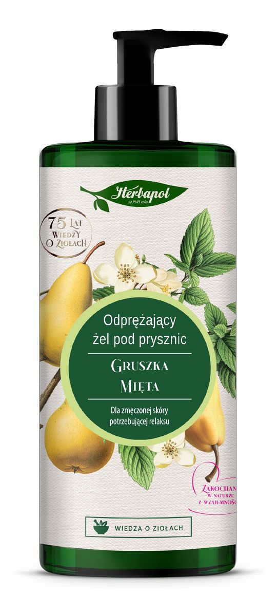 Odprężający Żel pod prysznic-gruszka & mięta