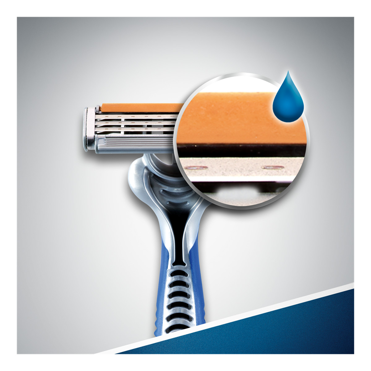Gillette Blue 3 Maszynki jednorazowe do golenia dla mężczyzn 8 sztuk
