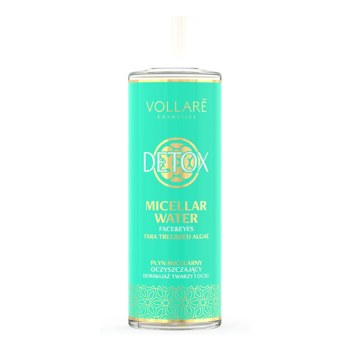 Vollare Detox płyn micelarny do demakijażu twarzy i oczu 400ml
