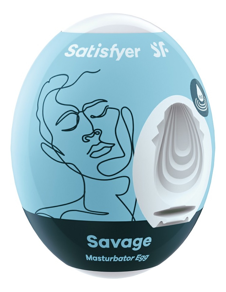 Masturbator egg masturbator w kształcie jajka savage