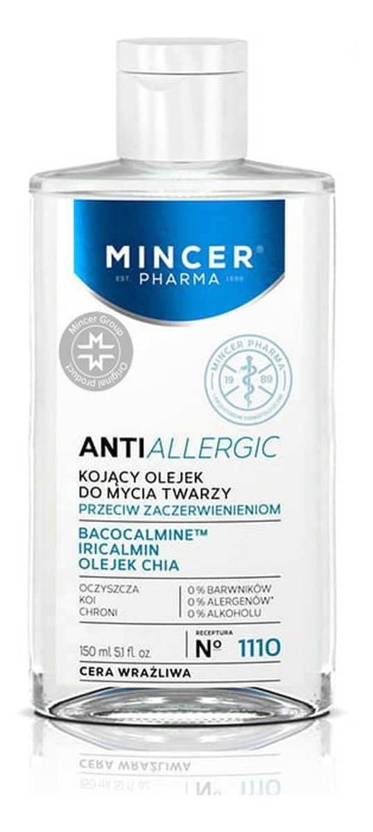 Kojący Olejek Do Mycia Twarzy No1110