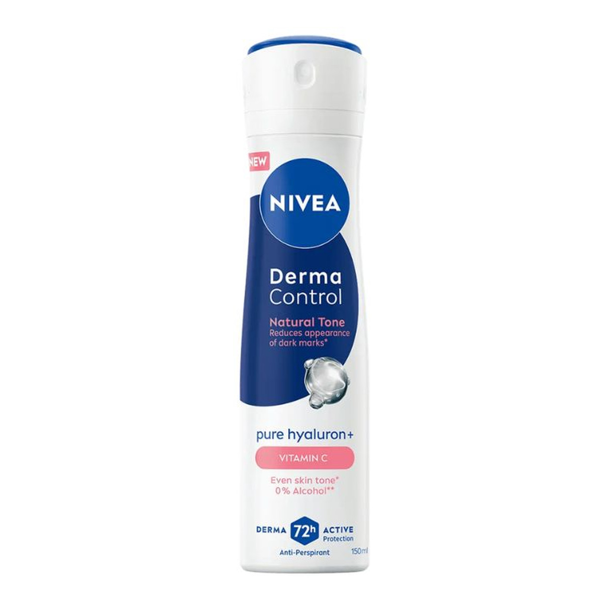 Nivea Derma control natural tone antyperspirant spray 150ml