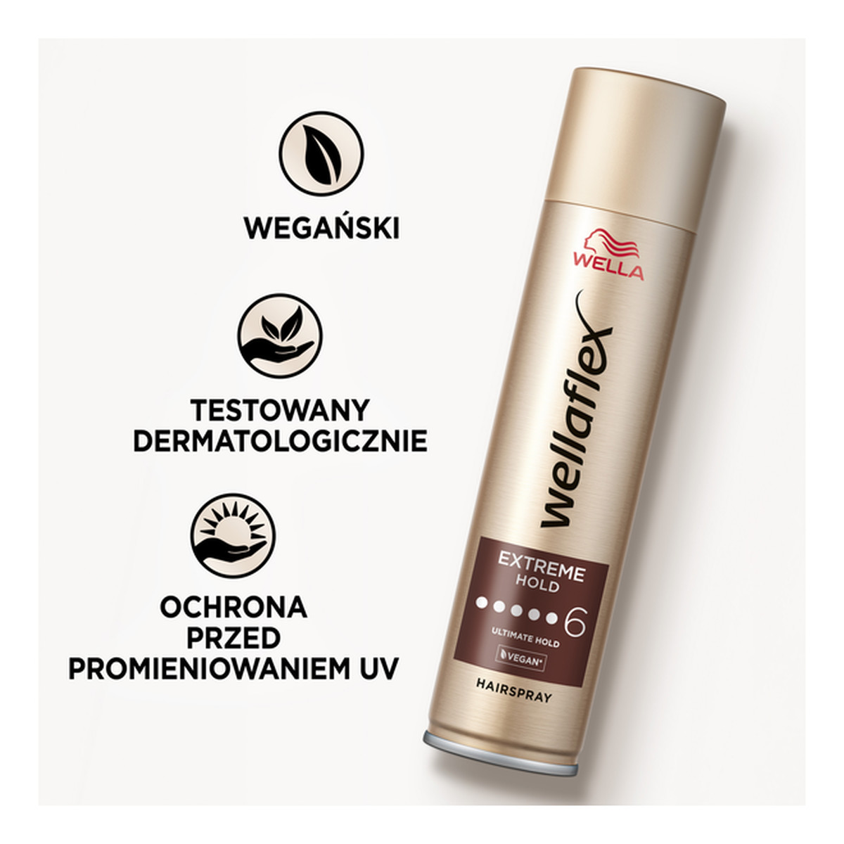 Wella Wellaflex Extreme Hold 6 Lakier do Włosów Bardzo Mocny 250ml