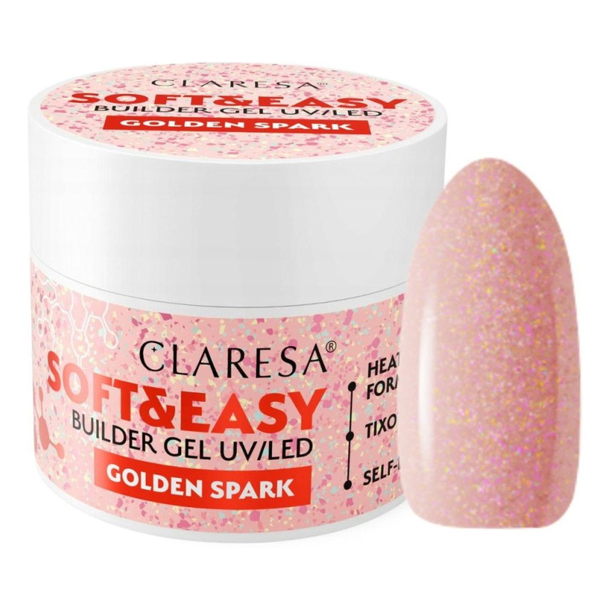 Claresa Soft & Easy Żel budujący BUILDER GEL 45g