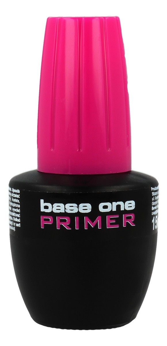 bezkwasowy płyn zwiększający przyczepność żelu lub masy akrylowej do płytki paznokcia