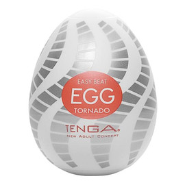 Easy beat egg tornado jednorazowy masturbator w kształcie jajka