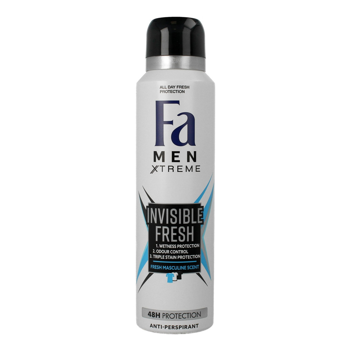 Fa Men Xtreme Dezodorant spray Invisible Fresh 150ml
