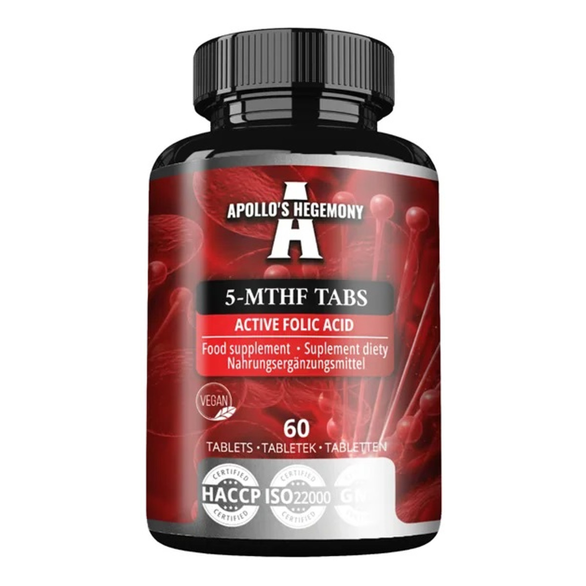 Apollo's Hegemony 5-MTHF Tabs suplement diety 60 tabl