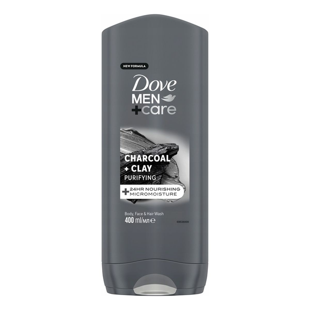 Dove Men+Care Charcoal + Clay Żel pod prysznic z węglem aktywnym 400ml