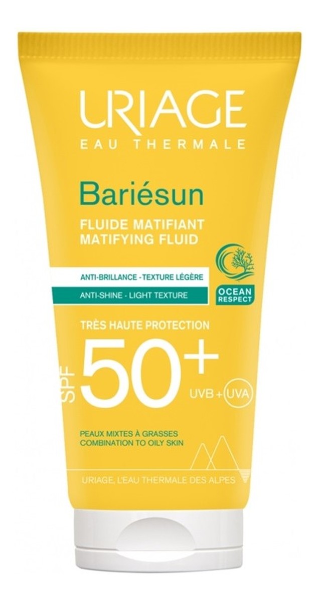 Bariesun mat fluid matujący fluid nawilżający spf50+