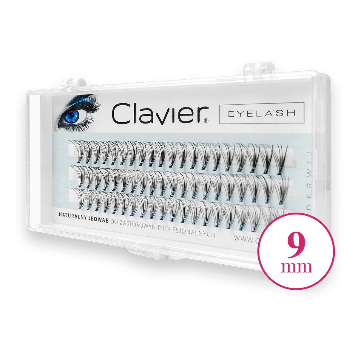 Clavier Eyelash kępki rzęs 9mm
