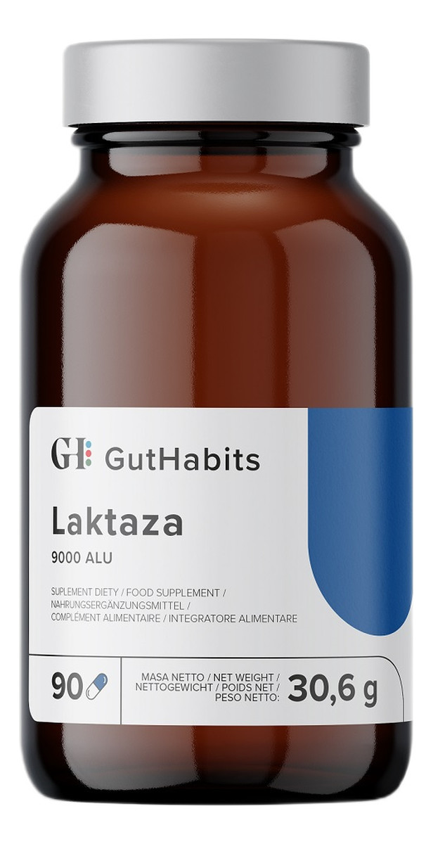 Laktaza 9000 ALU suplement diety 90 Kapsułek