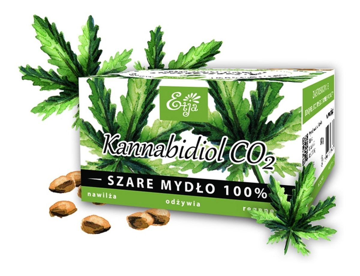 Mydło potasowe 100% naturalne konopne CBD