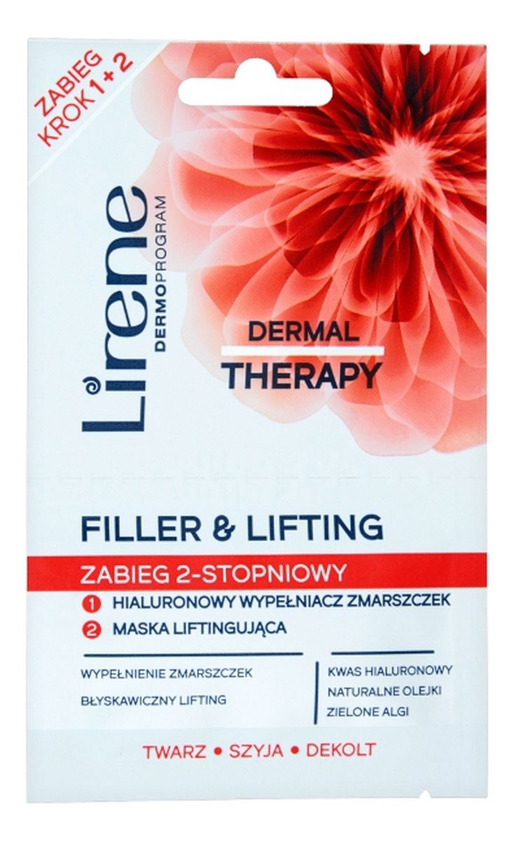 2x6ml DermoProgram Dermal Therapy Filler & Lifting 2-stopniowy zabieg ujędrniający