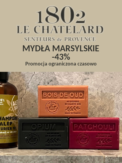 Mydła MARSYLSKIE Le Chatelard 1820 w Wizaż24 super cena -43%