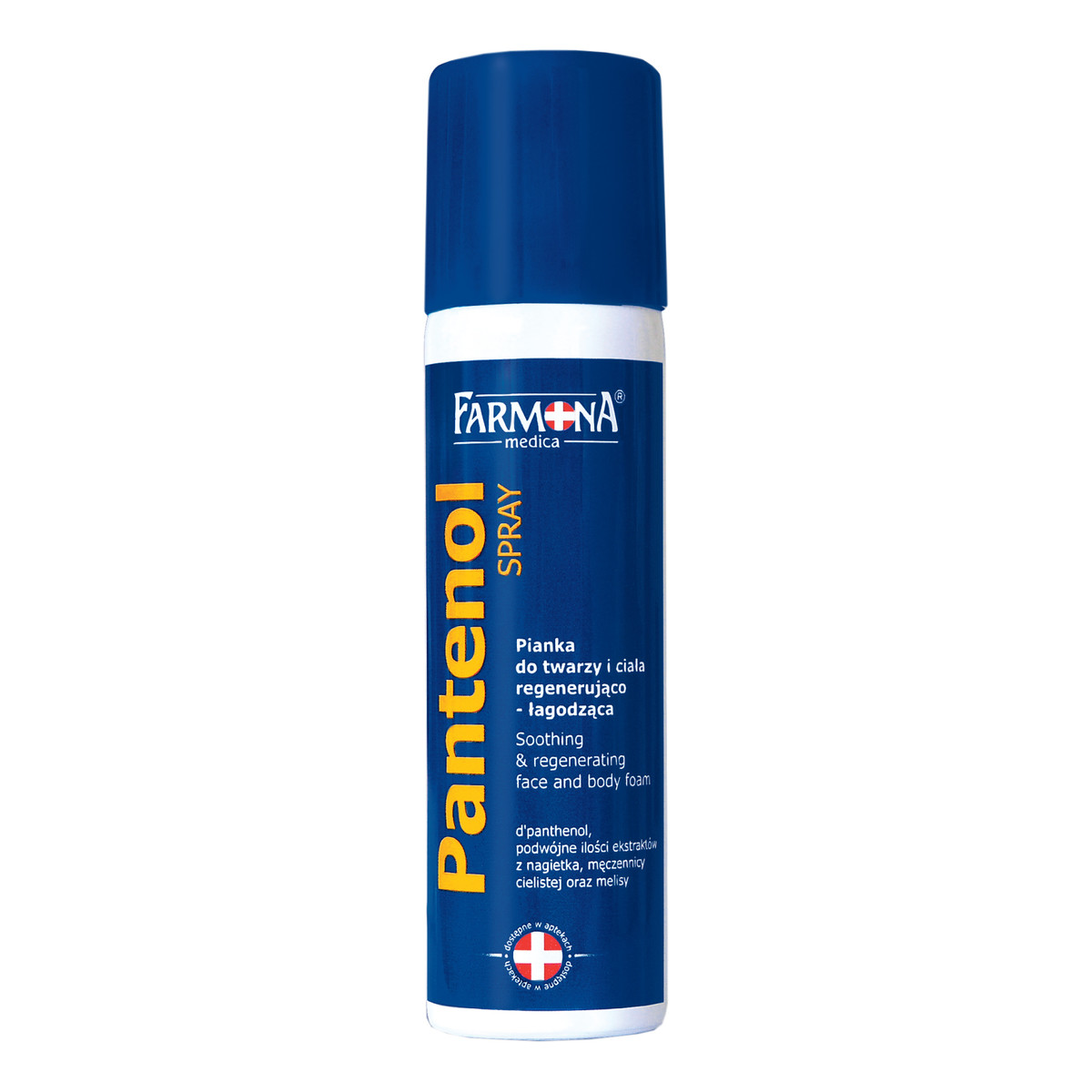 Farmona Pantenol Pianka Do Twarzy i Ciała Regenerująco Łagodząca Spray 150ml