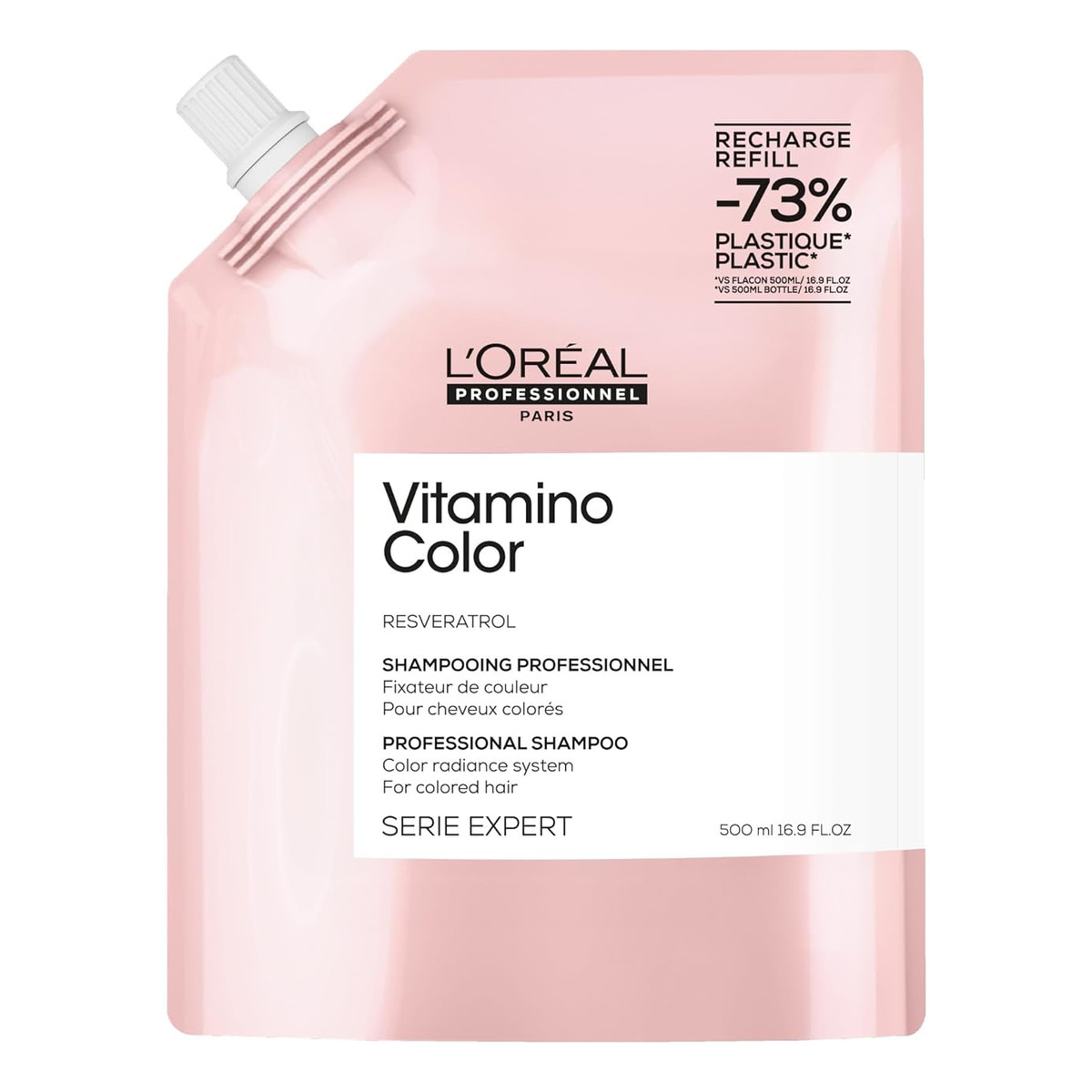 L'Oreal Paris Serie Expert Vitamino Color szampon do włosów koloryzowanych refill 500ml