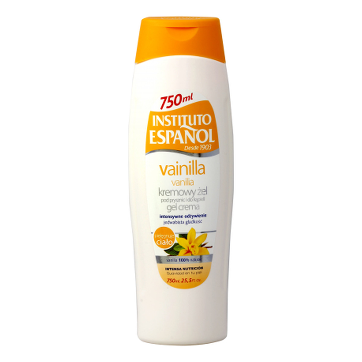 Instituto Espanol Wanilia kremowy żel pod prysznic i do kąpieli 750ml