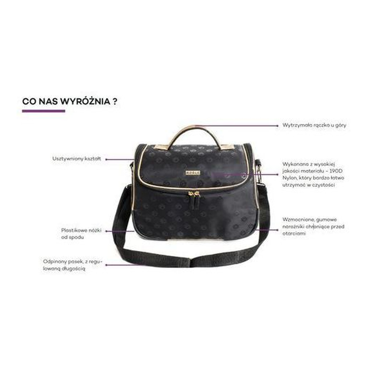 Noble BLOSSOM Kuferek na kosmetyki B003