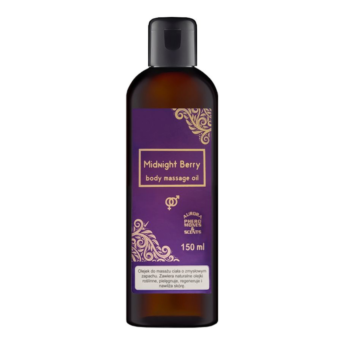 Aurora Body Massage Oil Olejek do masażu ciała midnight berry 150ml