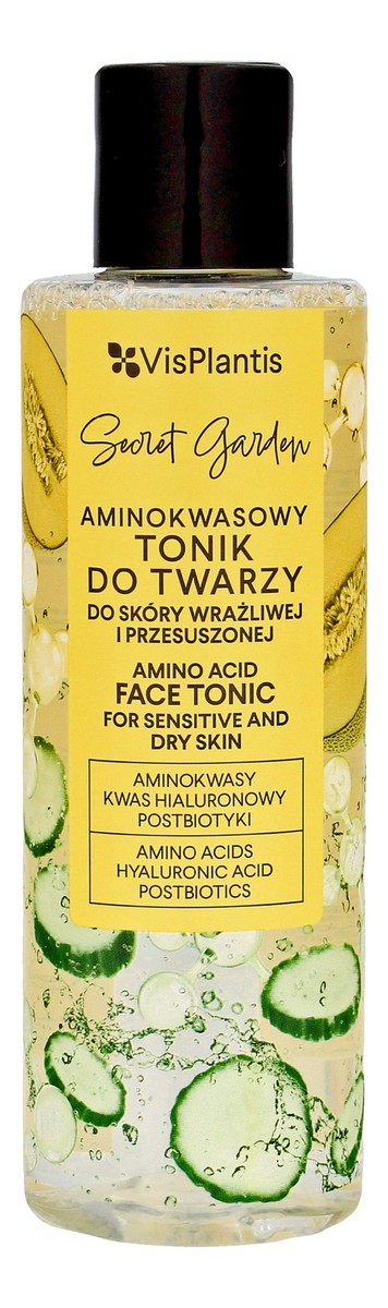 Aminokwasowy tonik do twarzy do skóry wrażliwej i przesuszonej