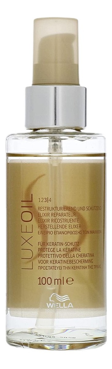 Sp luxe oil reconstructive elixir eliksir odbudowujący do włosów