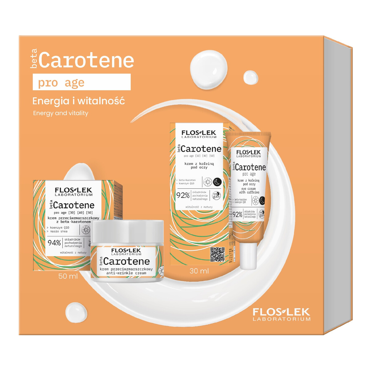 Flos Carotene Zestaw pielęgnacyjny do twarzy