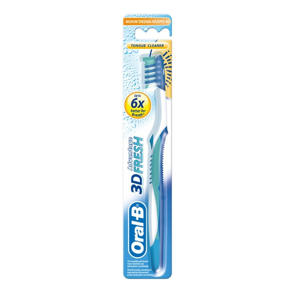 Oral-B Medium 40 3D White Fresh Szczoteczka Do Zębów