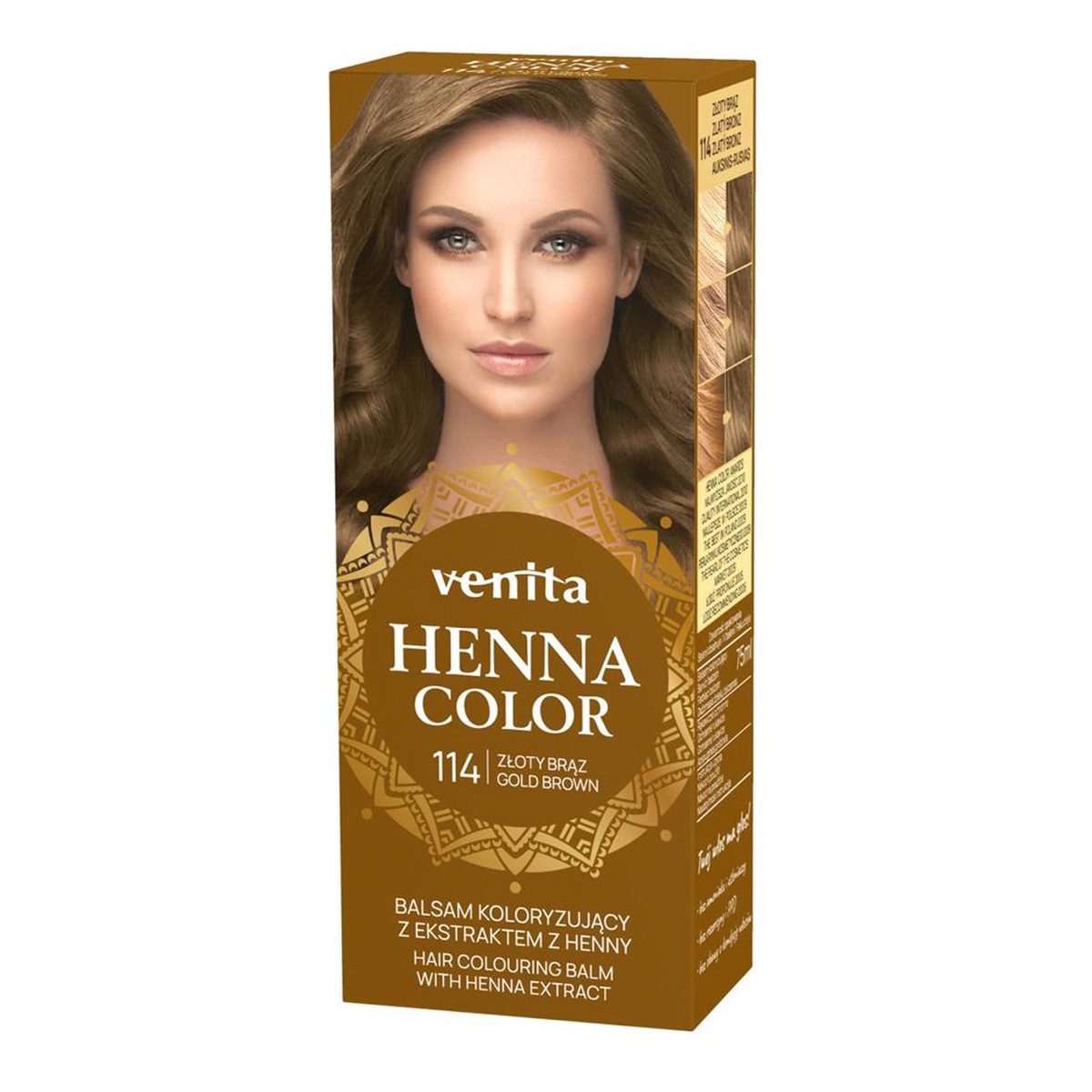 Venita HENNA COLOR Balsam koloryzujący z ekstraktem z henny TUBA 75ml