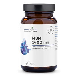 MSM Siarka Organiczna 1400 mg 60 sztuk