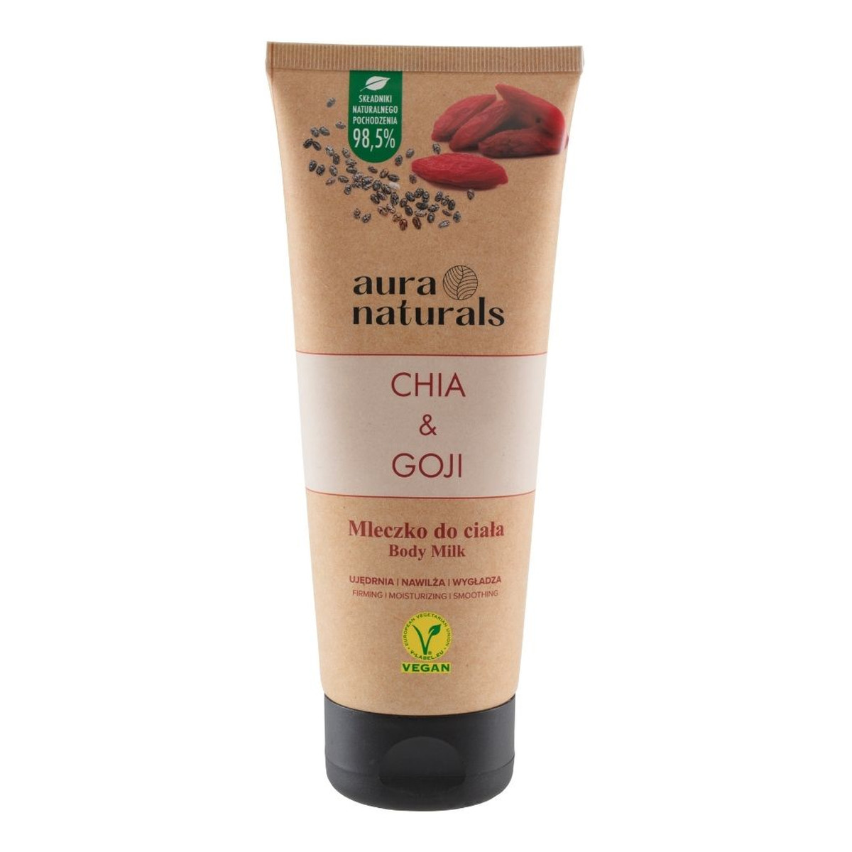 Aura Naturals Chia & Goji Mleczko do ciała 200ml
