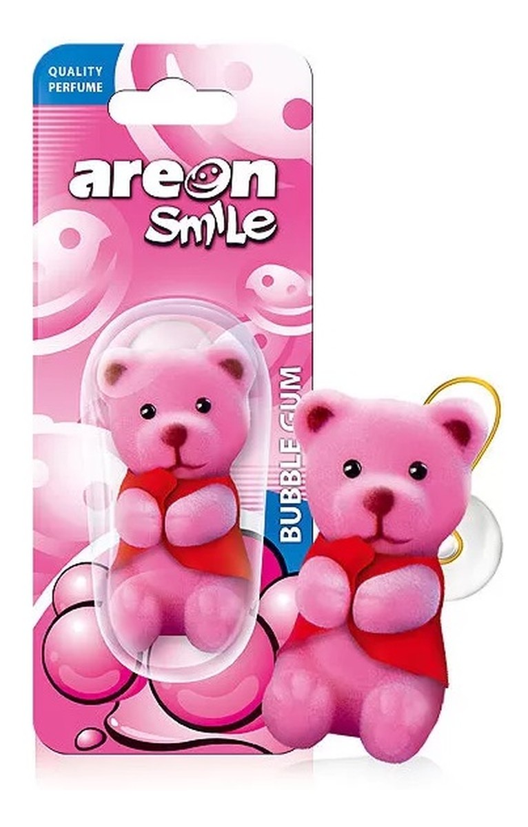 Smile toy odświeżacz do samochodu bubble gum