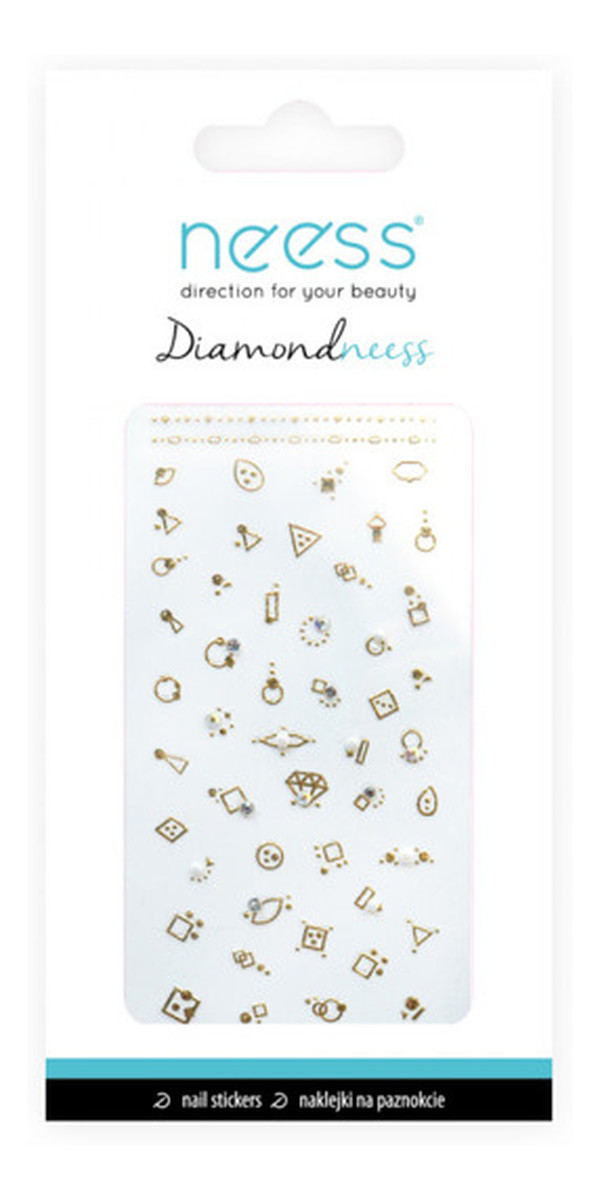 Naklejka na paznokcie Diamondneess (3711) 1szt