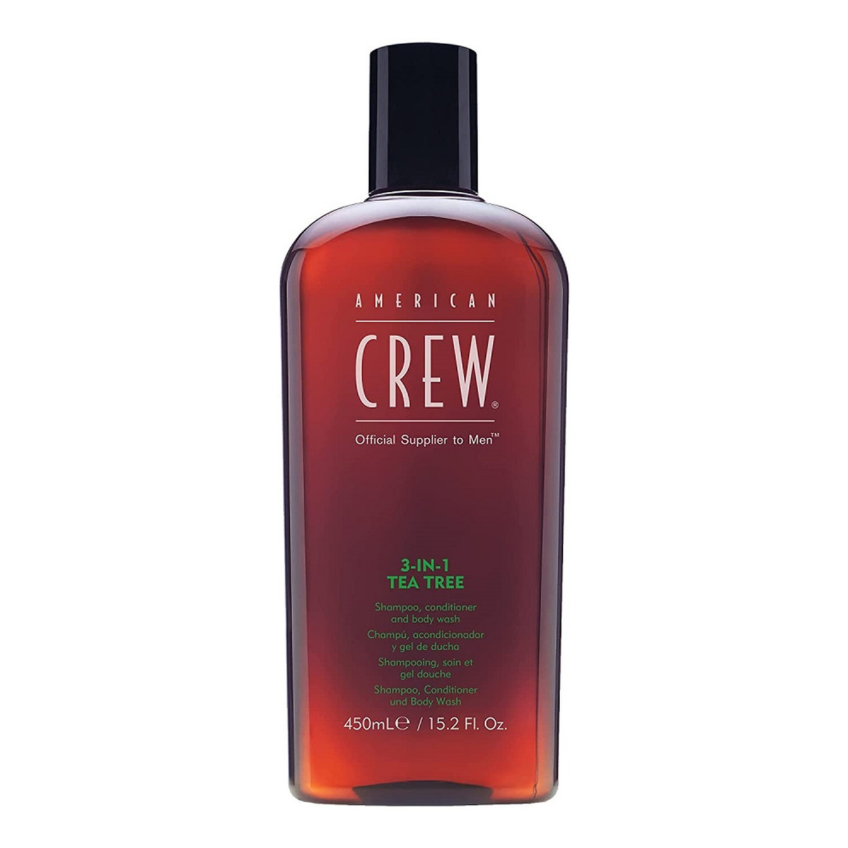 American Crew 3-in-1 Tea Tree szampon odżywka i Żel do mycia ciała 450ml