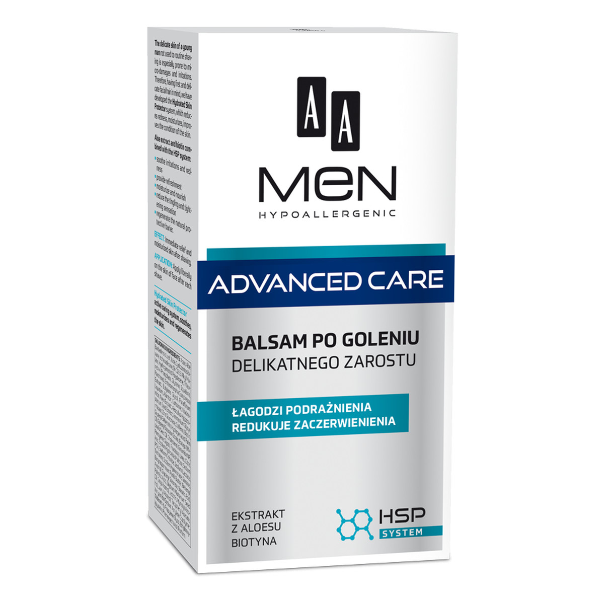 AA Men Advanced Care Balsam Po Goleniu Delikatnego Zarostu 100ml