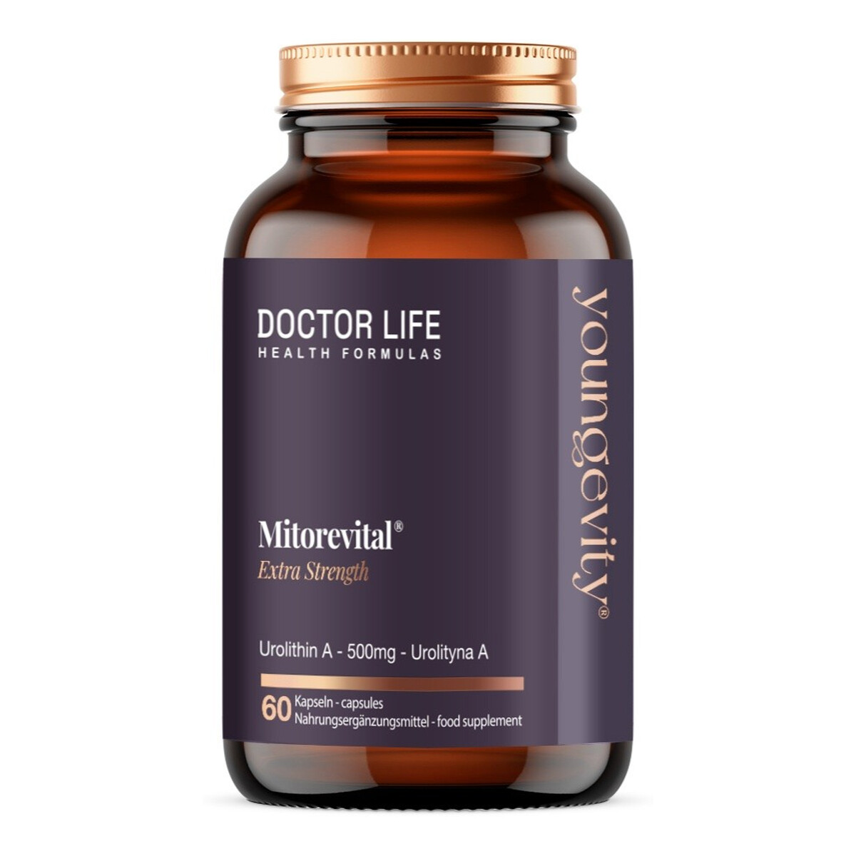 Doctor Life Mitorevital extra strenght suplement diety 60 kapsułek